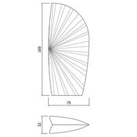 Amerigo separé de design - blanc 3